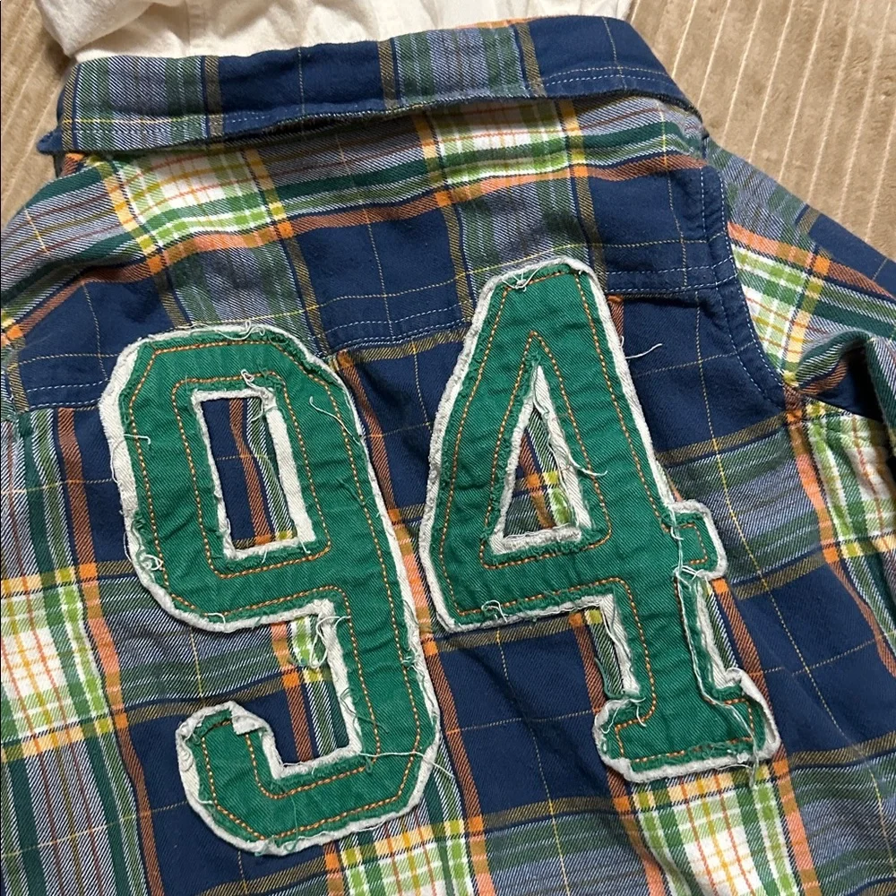 Old Navy vibrant plaid